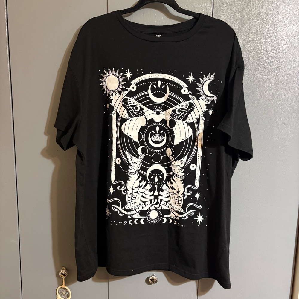 SHEIN 2X graphic tee